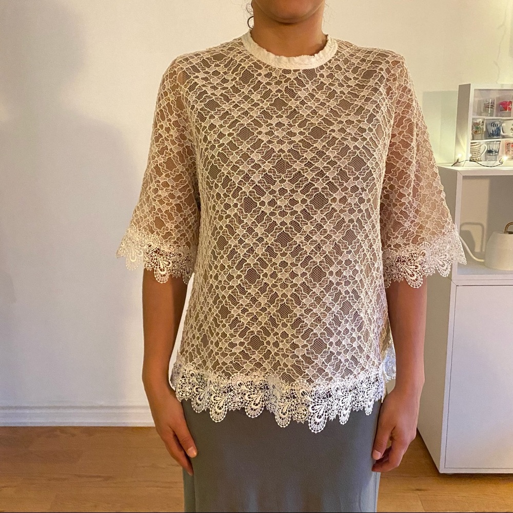 **PRICE DROP** Sandro Lace Top